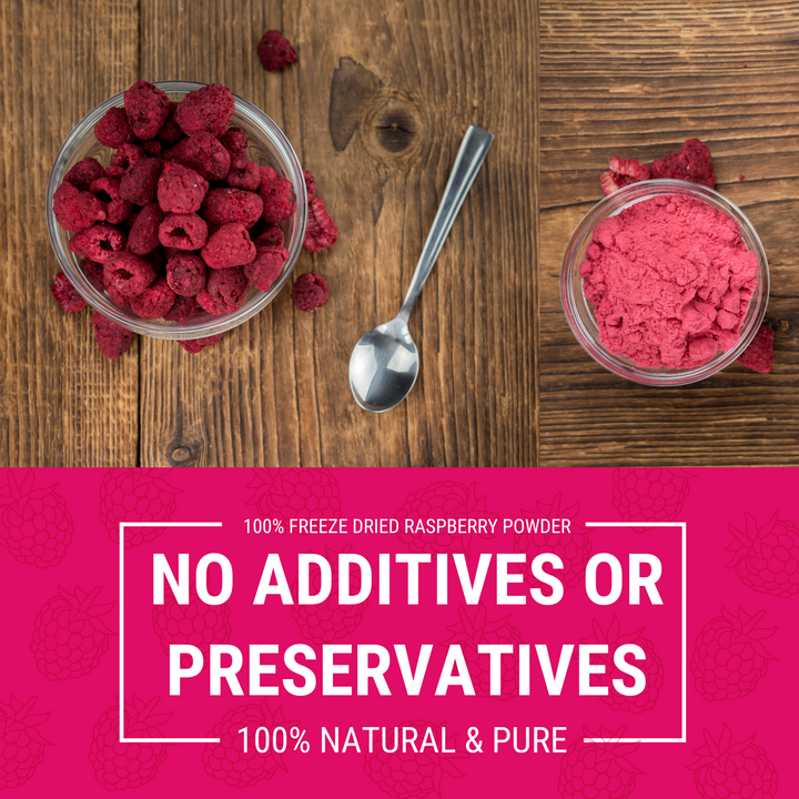 Raspberry Poder Freeze Dried Raspberry Powder – Vibrant Sea