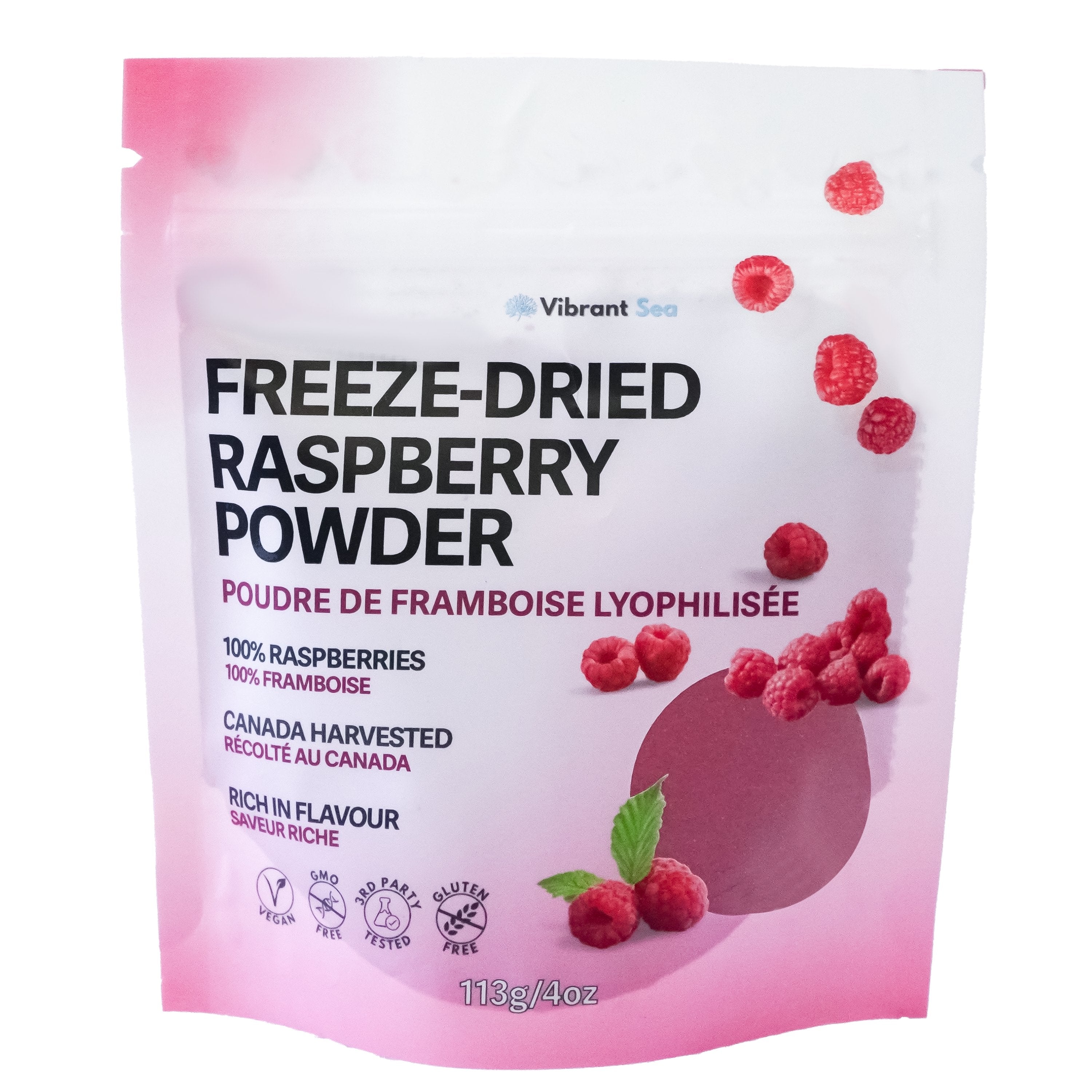 Freeze Dried Raspberry Powder – Vibrant Sea